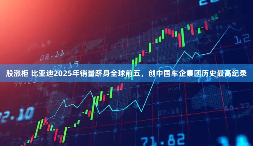 股涨柜 比亚迪2025年销量跻身全球前五，创中国车企集团历史最高纪录