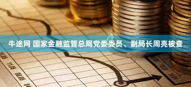 牛途网 国家金融监管总局党委委员、副局长周亮被查